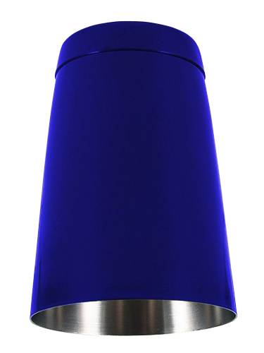 Powder Coated 16oz Weighted Cocktail Shaker - Blue