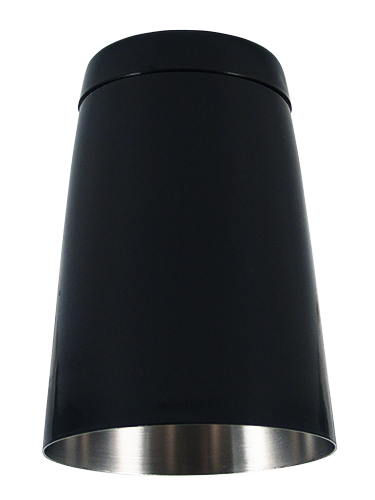 Powder Coated 16oz Weighted Cocktail Shaker - Black