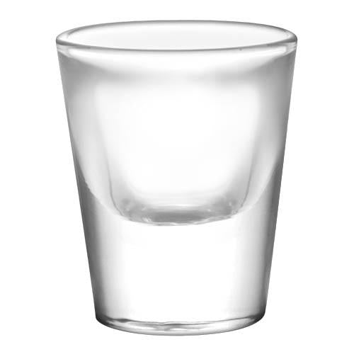 Customized BarConic® 1 ounce Thick Base Clear Shot Glass