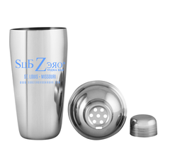 24 oz. - 3 Piece Deluxe Stainless Steel Cocktail Shaker