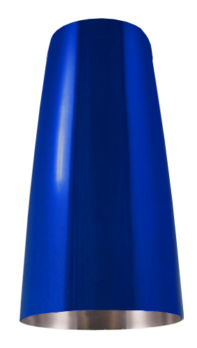 Powder Coated 28oz Weighted Cocktail Shaker - Blue