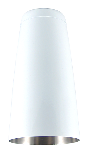 Powder Coated 28oz Weighted Cocktail Shaker - White
