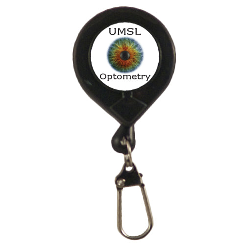 Stopper Plastic Badge Reel with "Fishing Hook" Attachment
