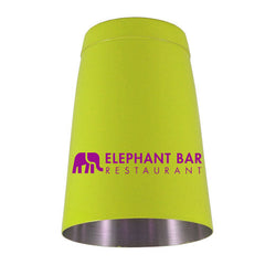Powder Coated 16oz Weighted Cocktail Shaker - Neon Yellow