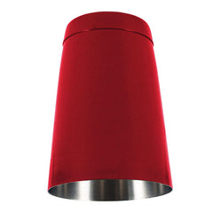 Powder Coated 16oz Weighted Cocktail Shaker - Red