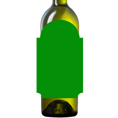 Design your own Wine Bottle Labels - Green