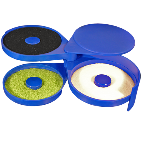 3 Tier Salt Rimmer - Blue | logobarproducts