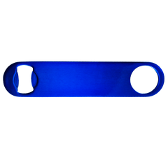 Screen Printed Colored Stainless Steel Speed Opener - BLUE