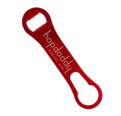 Screen Printed Colored Stainless Steel V-Rod® Opener - RED