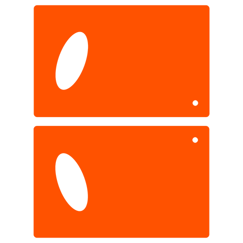 Kolorcoat™ Credit Card Opener - Orange