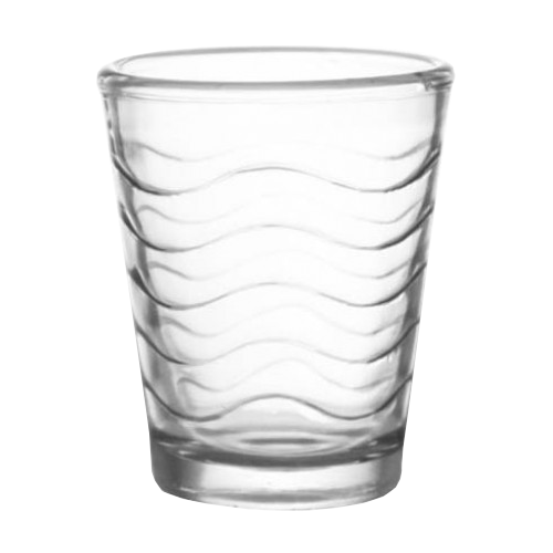 1.75oz Wave BarConic™ Shot Glass - CLEAR