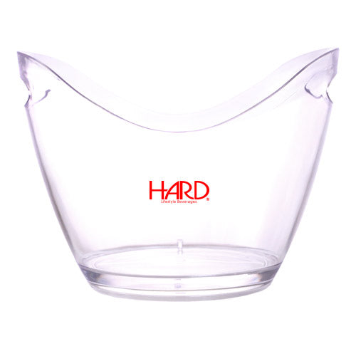 Premium Acrylic Ice & Bottle Bucket - Clear
