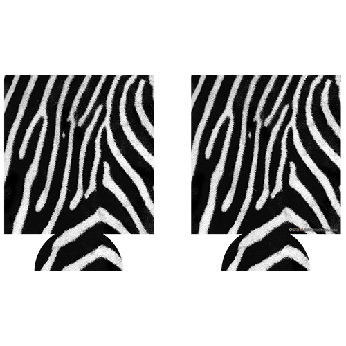 Kolorcoat™ Can Cooler (2 Pack) - Zebra