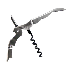 Double Lever Stainless Steel Corkscrew