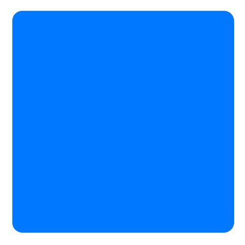 Kolorcoat™ Square Foam Coasters (4 Pack) - Blue
