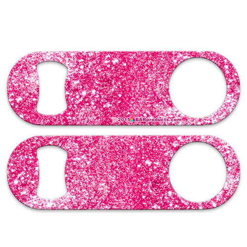 Glitter Backgrounds 5" Medium Speed Opener - Pink