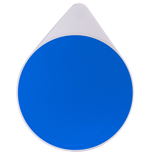 Kolorcoat™ Salt Rimmer Lid - Blue Background | logobarproducts