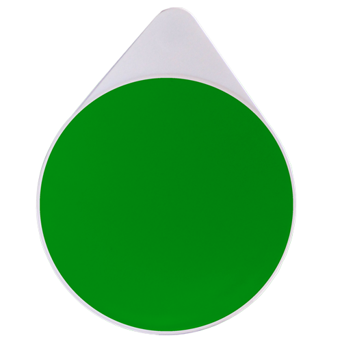 Kolorcoat™ Salt Rimmer Lid - Green Background