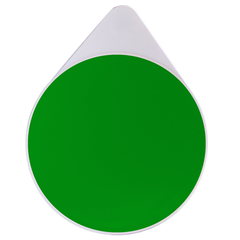 Kolorcoat™ Salt Rimmer Lid - Green Background