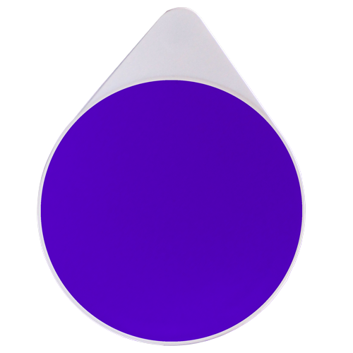 Kolorcoat™ Salt Rimmer Lid - Purple Background