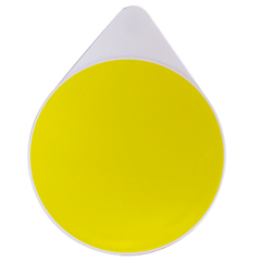 Kolorcoat™ Salt Rimmer Lid - Yellow Background