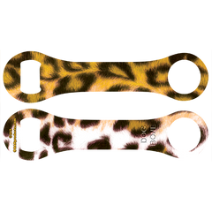 Yellow Leopard Dog Bone Opener