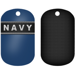 Kolorcoat™ Dog Tag - Navy