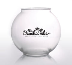 Custom Non-Handled Fishbowl Plastic cup - 46 Ounces