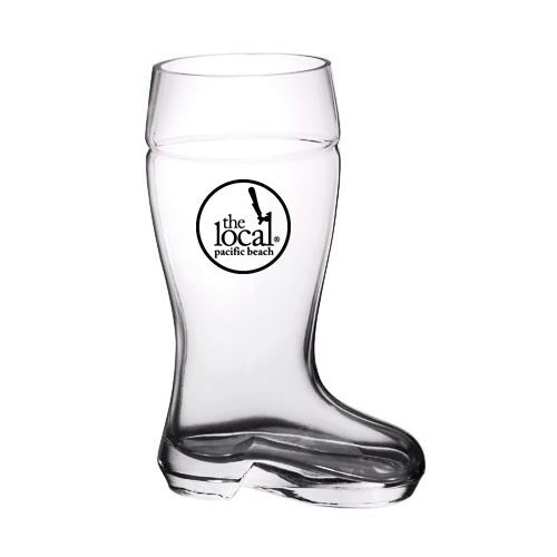 BarConic® 45 oz Glass Beer Boot - Das Boot - Beer Glass | logobarproducts