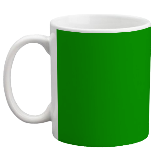 Custom Coffee Mug - Green - 11 ounce