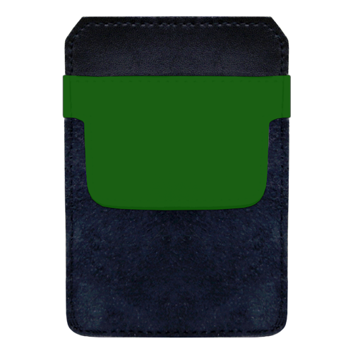 Small Customizable DekoPokit Leather Pocket Protector/Bottle Opener Holder - GREEN