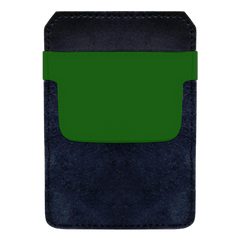 Small Customizable DekoPokit Leather Pocket Protector/Bottle Opener Holder - GREEN