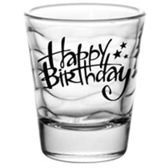 Birthday Themed Shot Glasses