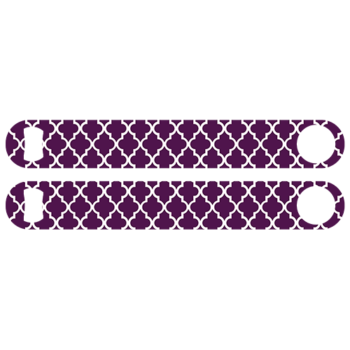 Kolorcoat™ Colossal ™ 11" Bottle Opener - Moroccan Tile - Purple