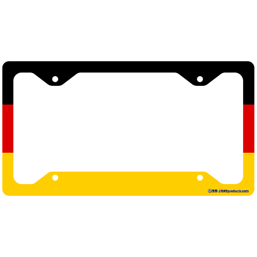 License Plate Frame - Germany Flag