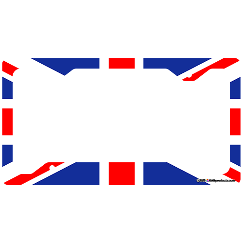 License Plate Frame - UK Flag