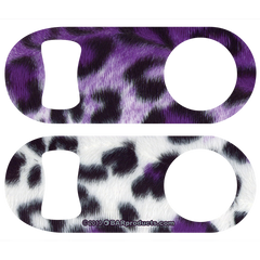 Purple Leopard Mini Speed Opener