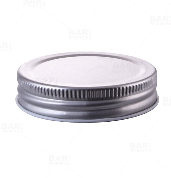 BarConic 2 oz Mini Mason Jar Shot Glass Mini Mason Lids - 12 Pack