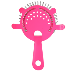Cocktail Strainer - 4 Prong Neon Pink