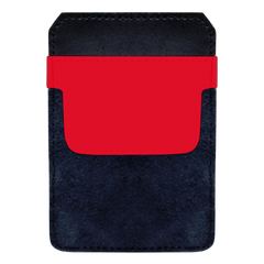 Small Customizable DekoPokit Leather Pocket Protector/Bottle Opener Holder - RED