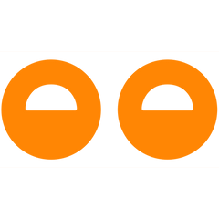 Kolorcoat™ Round Opener - Orange