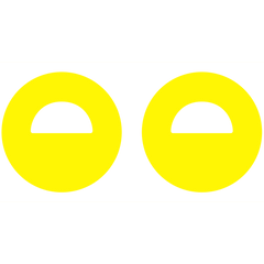 Kolorcoat™ Round Opener - Yellow