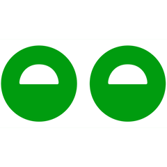 Kolorcoat™ Round Opener - Green