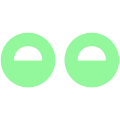 Kolorcoat™ Round Opener - Light Green