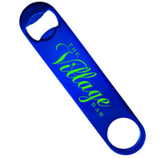 Screen Printed Colored Stainless Steel Speed Opener - BLUE