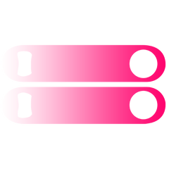 White to Pink Gradient Kolorcoat™ Speed Openers
