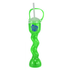 18 oz. Plastic Twisted Party Yard Cup - Green