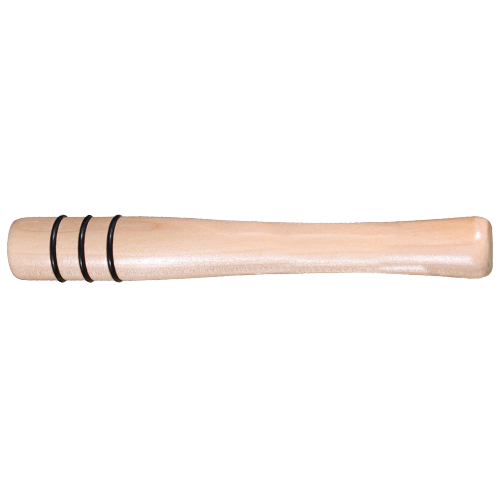8” Wood Muddler with Grip Bands