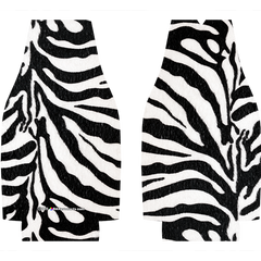Kolorcoat™  Zipper Bottle Cooler - Zebra